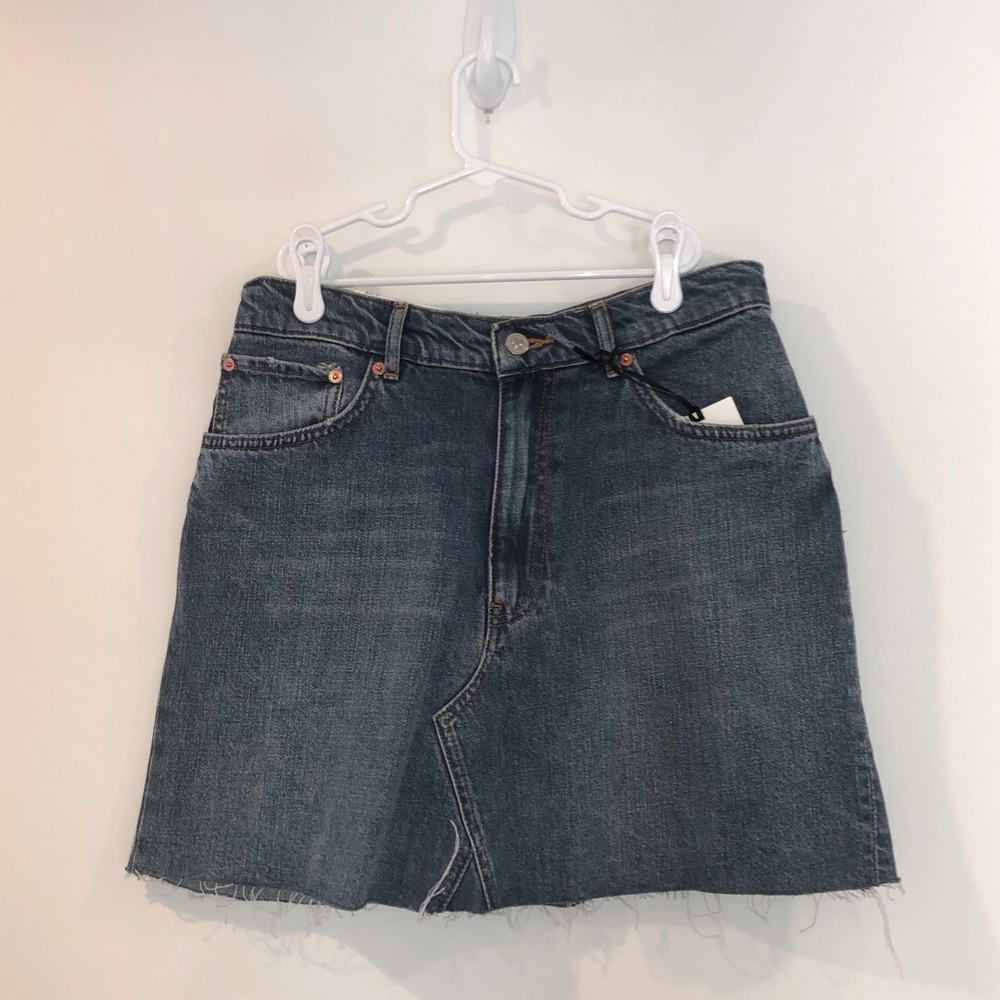 Zara mini jean skirt